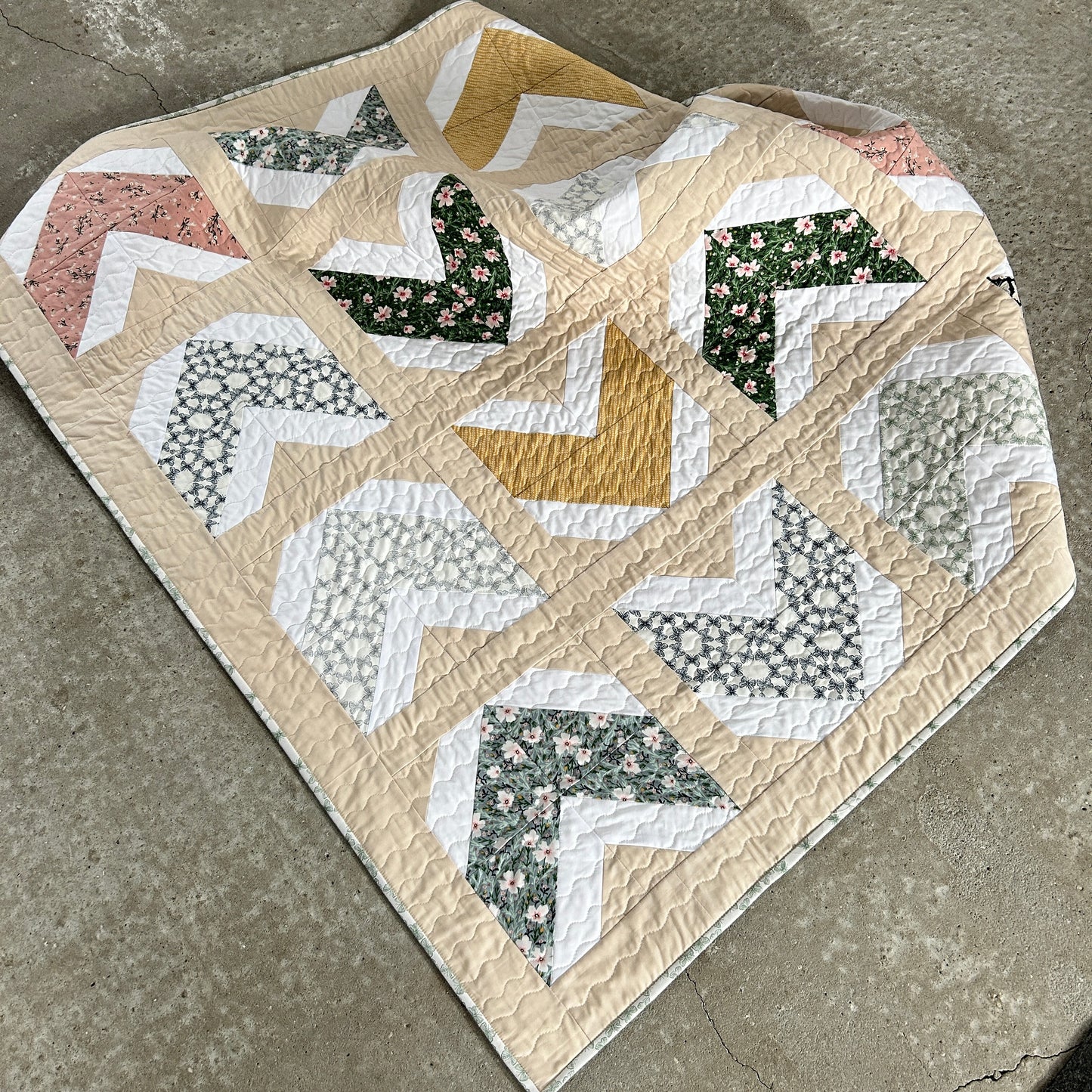 Quilty Arrows af Quilty Love (trykt mønster)