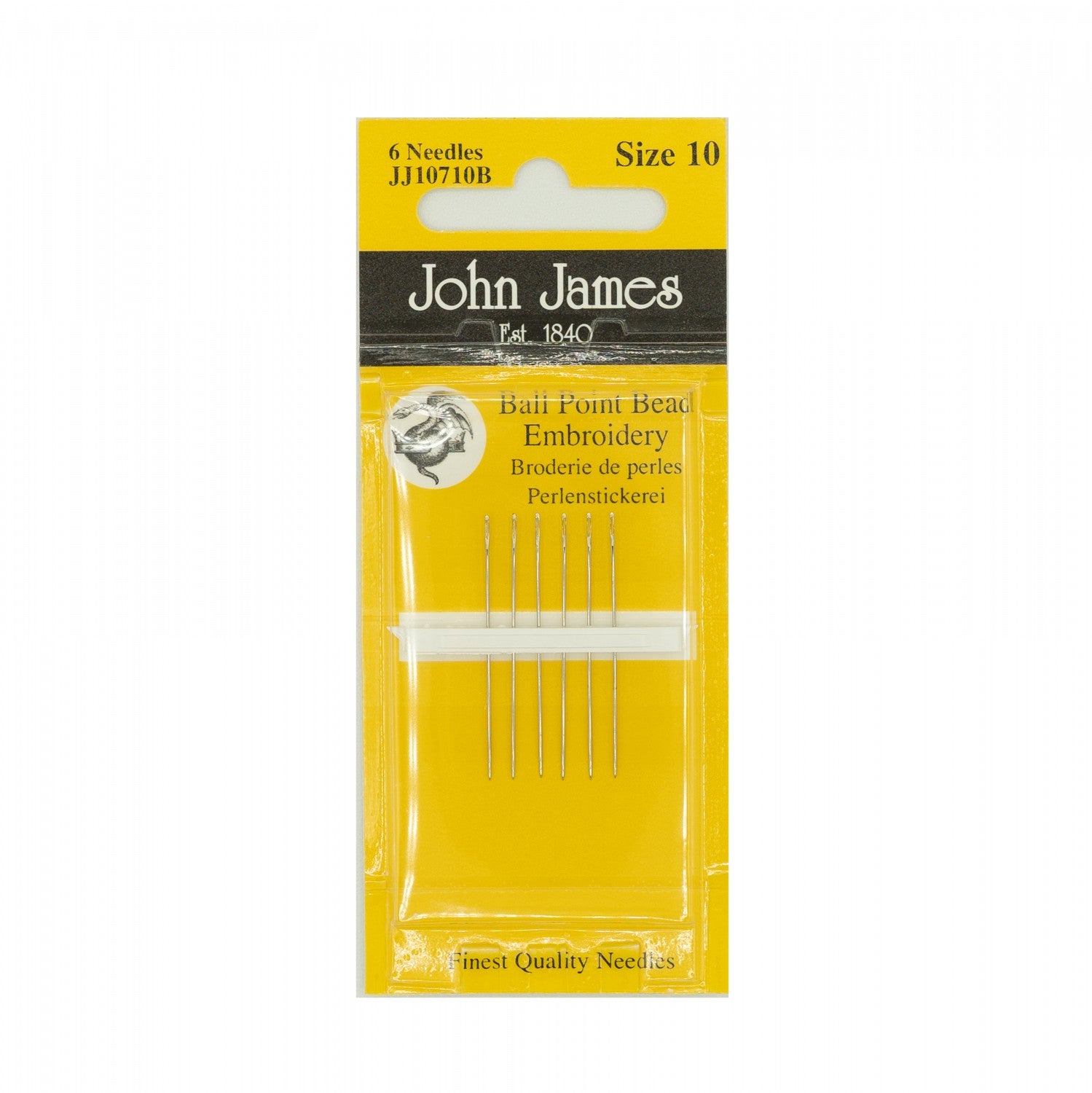 John Jamens Ball Point Broderinål str 10