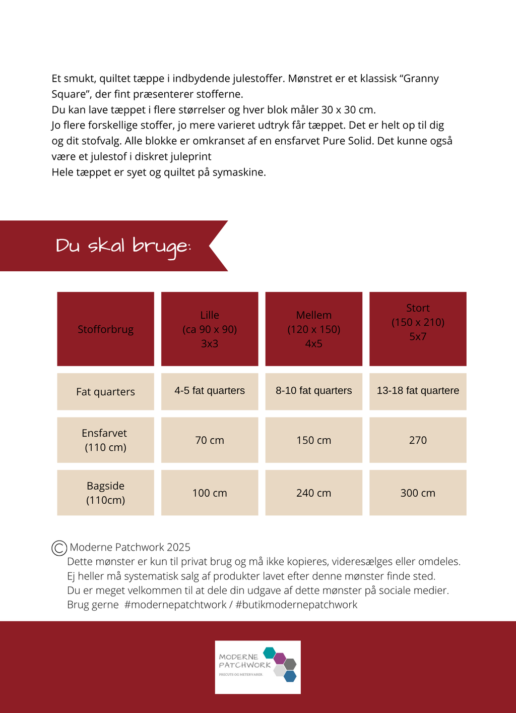 Juletæppet 2025 (PDF)