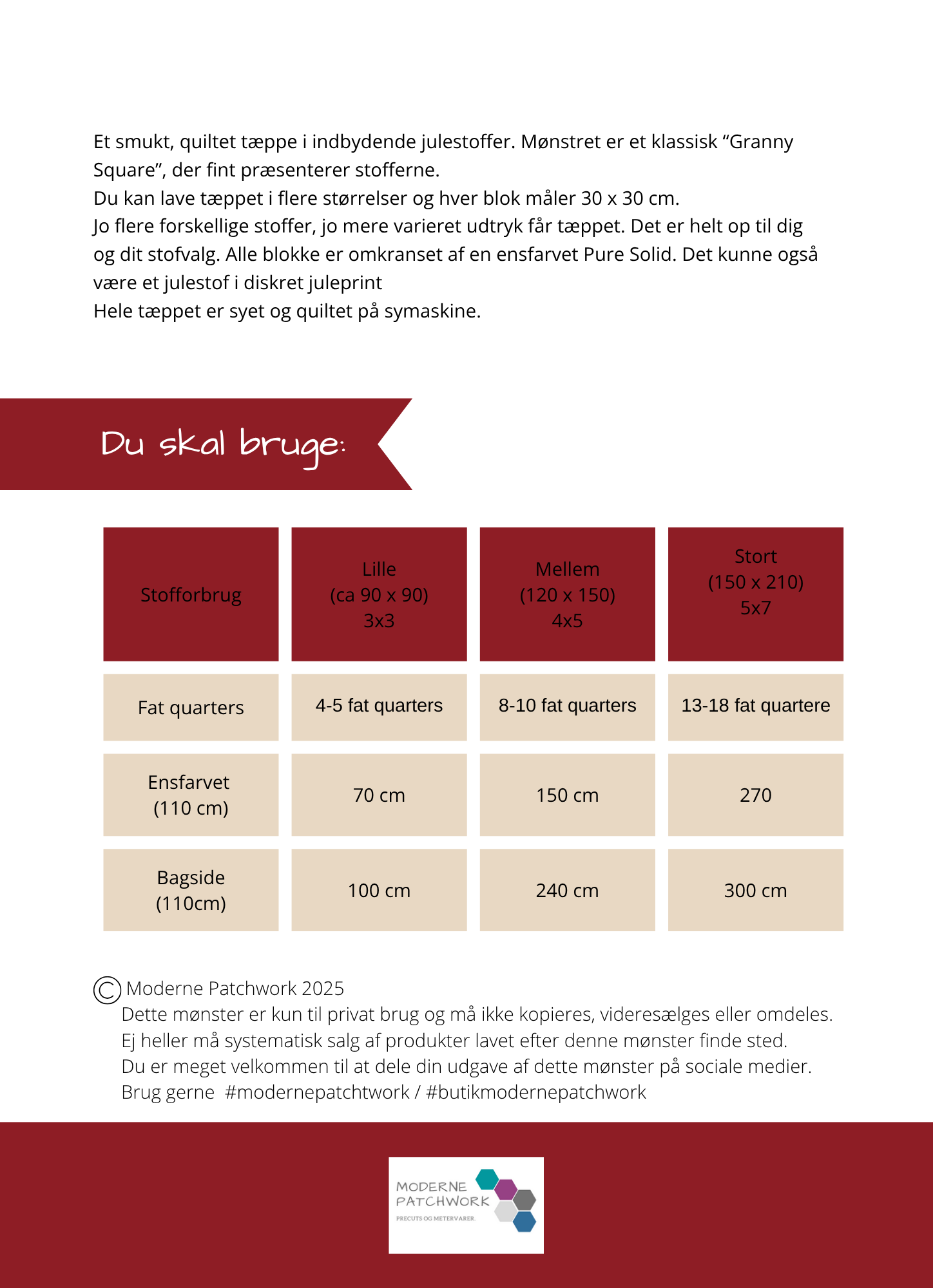 Juletæppet 2025 (PDF)