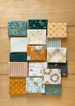 Delicate Balance Juniper Art Gallery Fabric fat quarter bundt (7 stk)