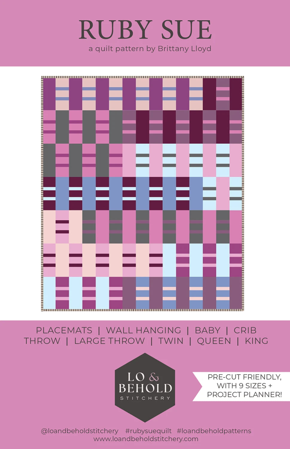 Ruby Sue fra Lo & Behold Stitchery