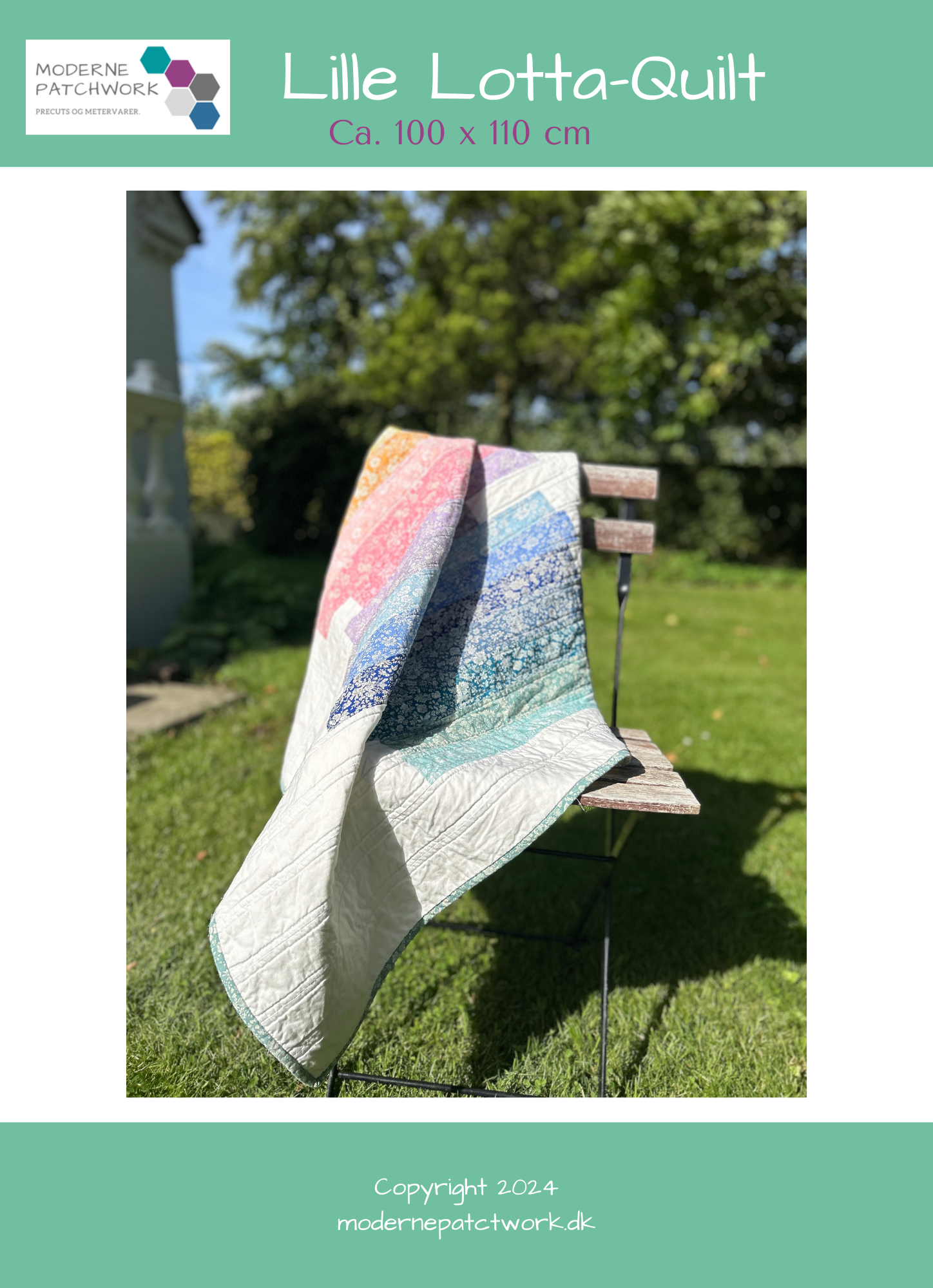 Lille Lotta-Quilt (pdf mønster)