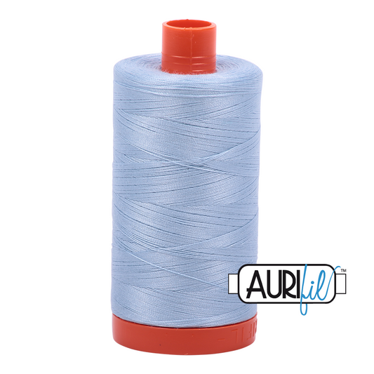 Aurifil bomuldstråd 50wt Light Robins Egg 2710