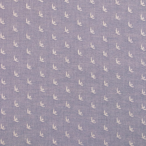 Birds in Blue Jay Picnic Wovens af Suzy Quilts