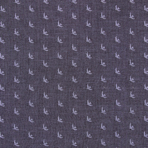 Picnic Wovens af Suzy Quilts Birds in Magpie