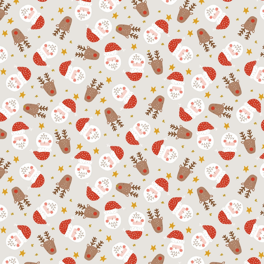 Christmas Lane Julebundt ( 8 fat quartere)