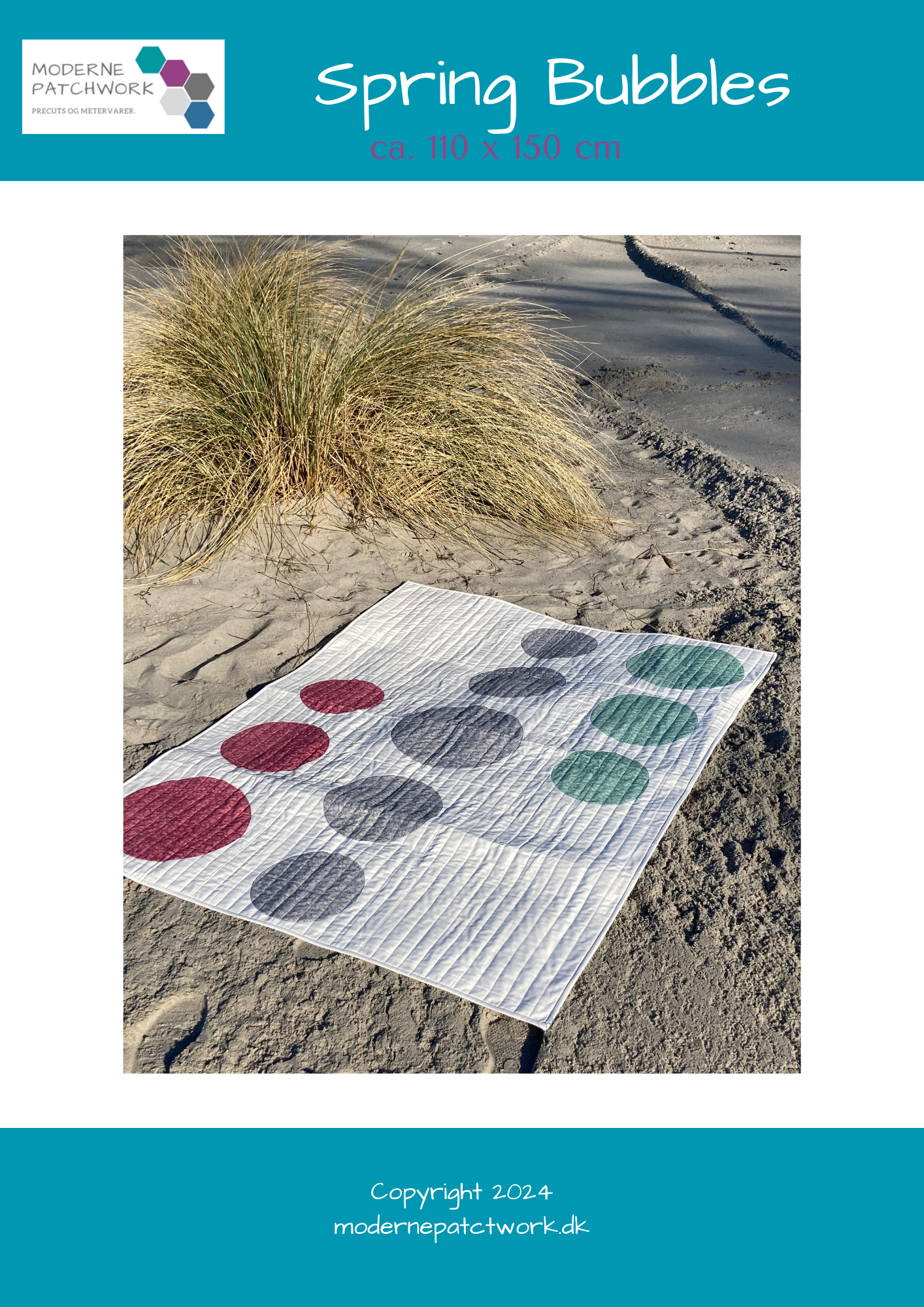 Spring Bubbles mønster (pdf-mønster)