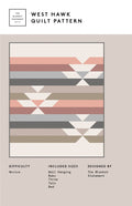 West Hawk Quilt Pattern af The Blanket Statement (trykt mønster)
