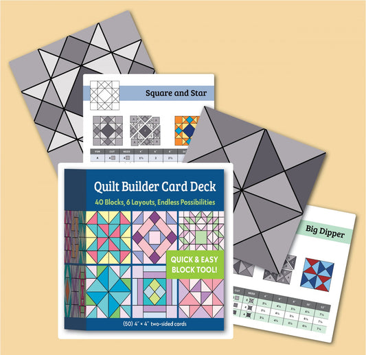 Quilt builder card Deco