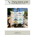 Flying Geese-pude (Trykt mønster)