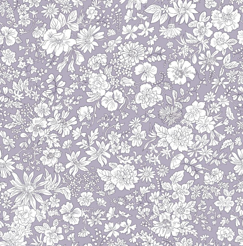 Emily Belle Bright - Mauve Liberty Fat quarter