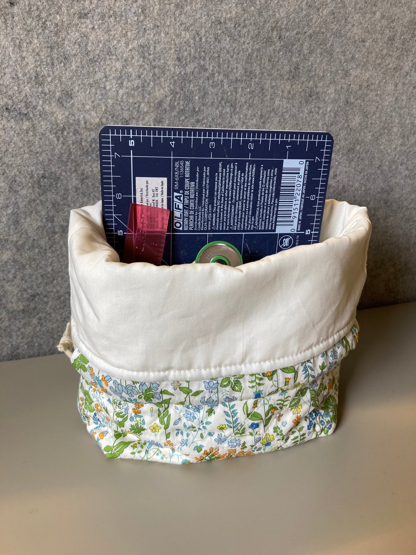 To-Go Project bag i Organic Liberty Lawn Millie Organic