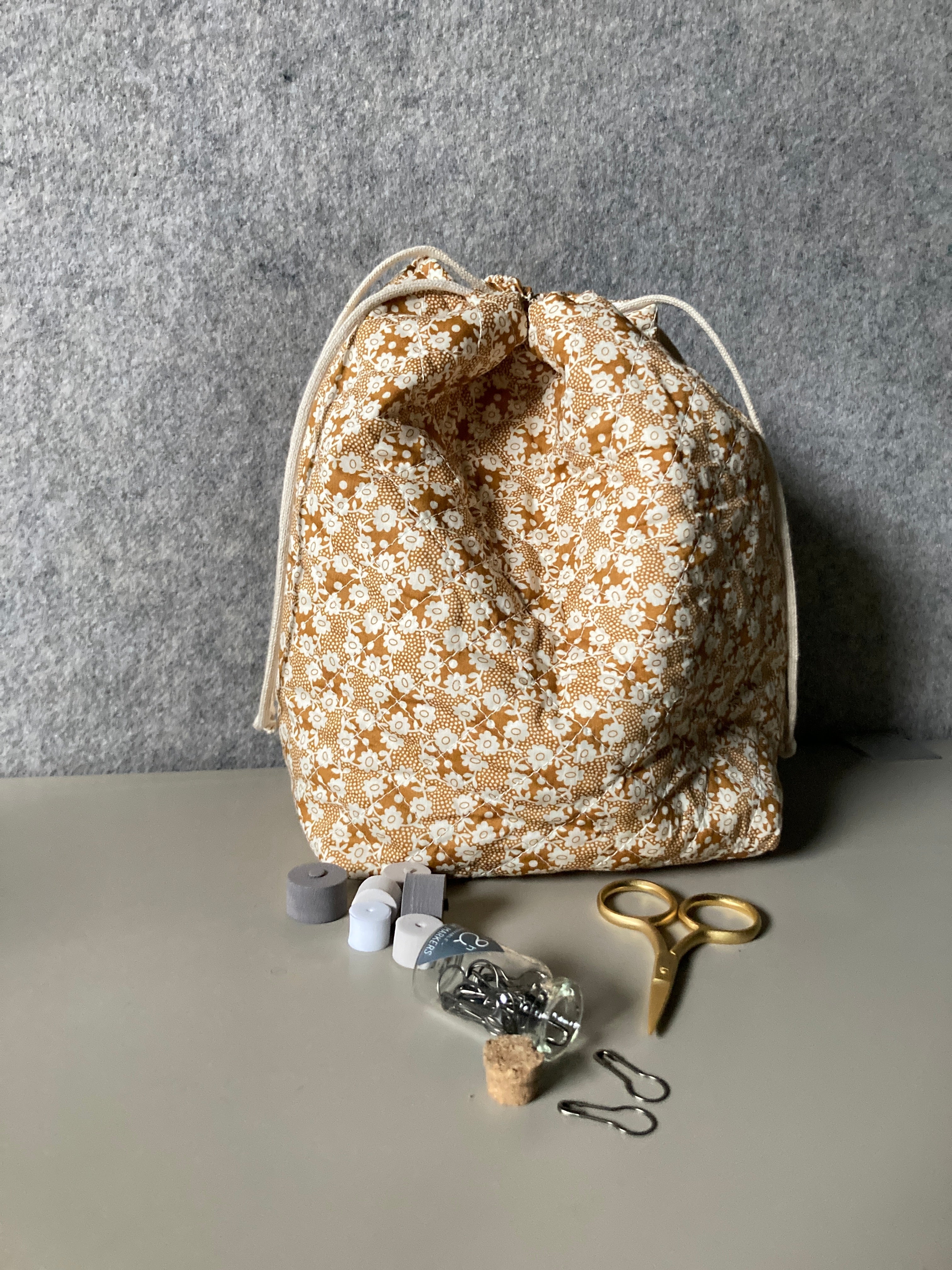To-Go Project bag i Organic Liberty Lawn Millie Organic