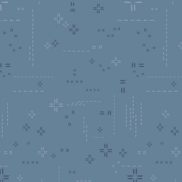Decostitch Blue Minerale Art Gallery Fabric