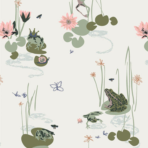 Bog Party Lilliput Art Gallery Fabric