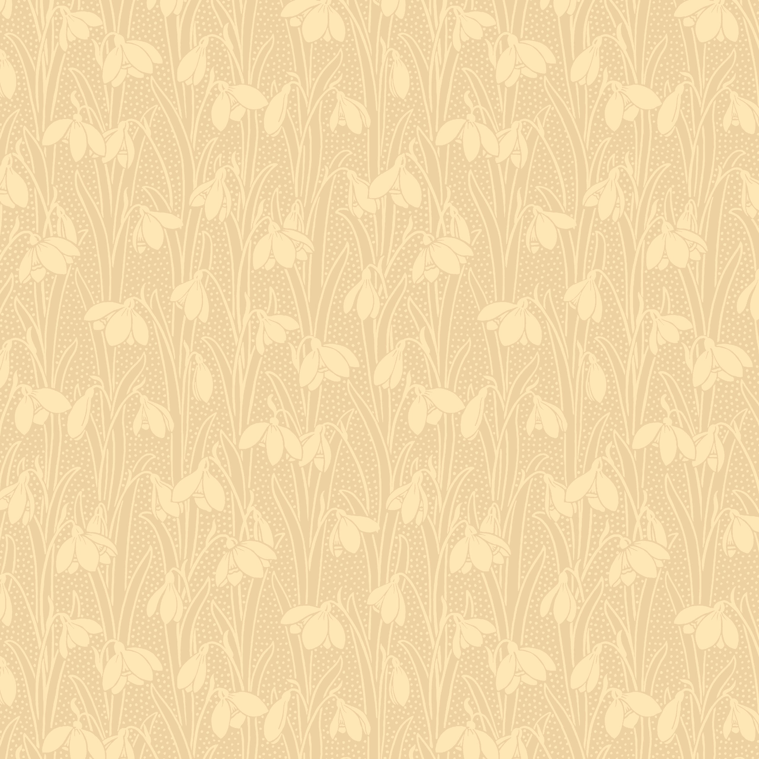 Snowdrop Spot Beeswax Liberty