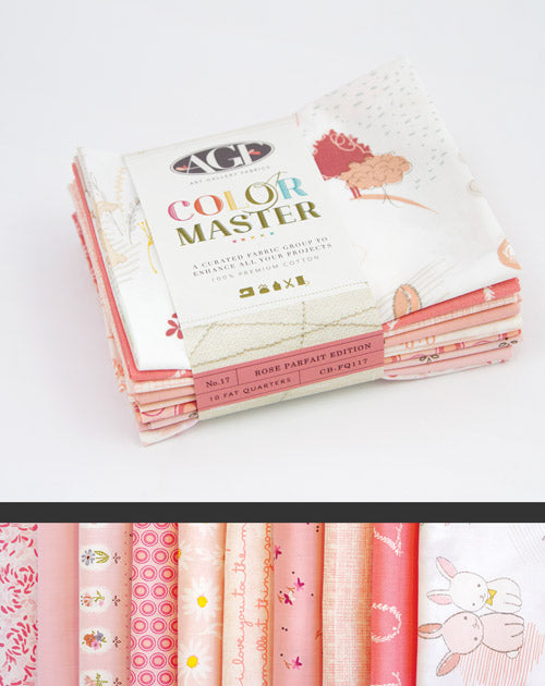 Color Master Rose Parfait Edition Art Gallery Fabric fat quarter bundt