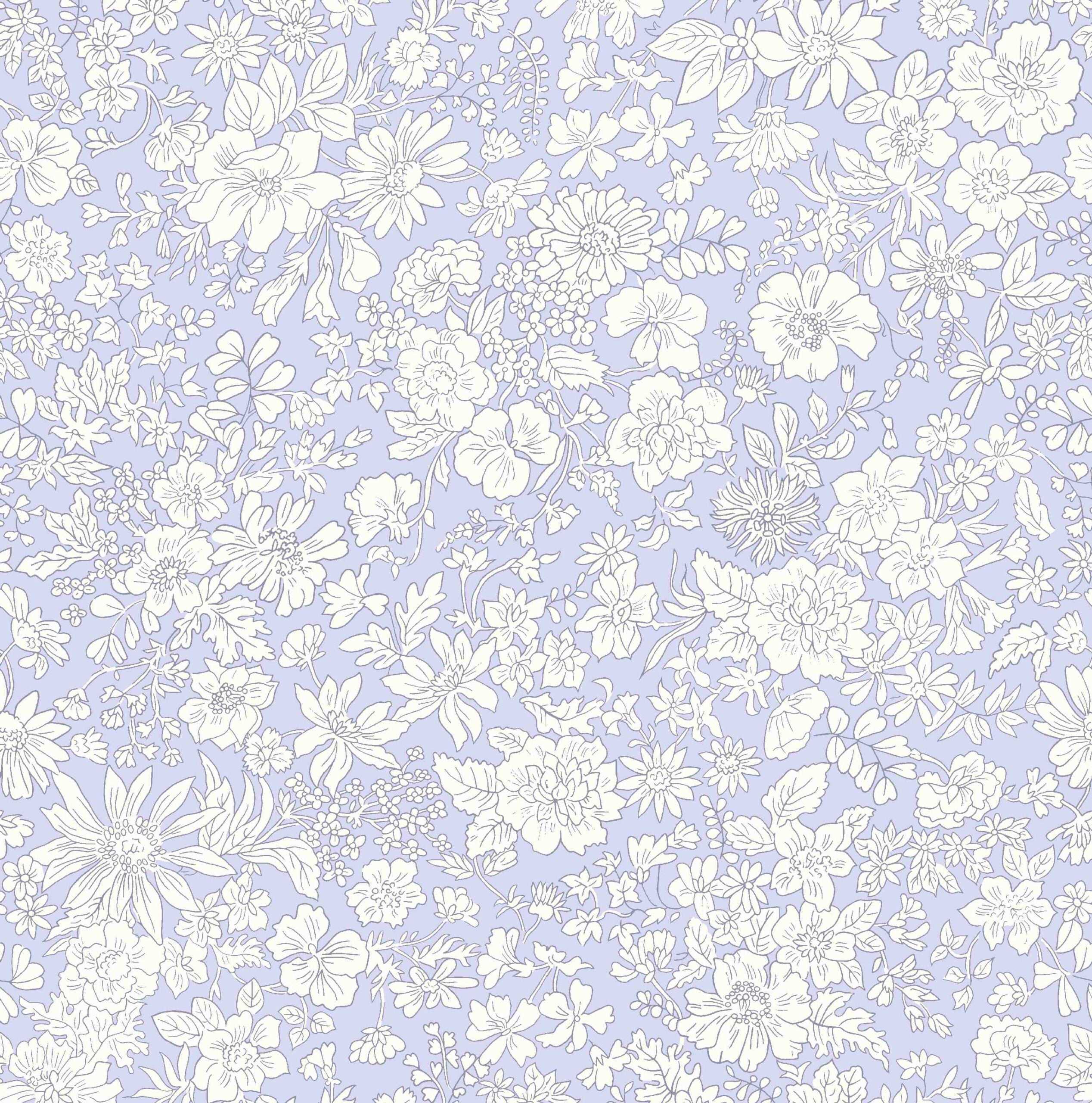 Emily Belle Neutrals - Lilac fat quarter