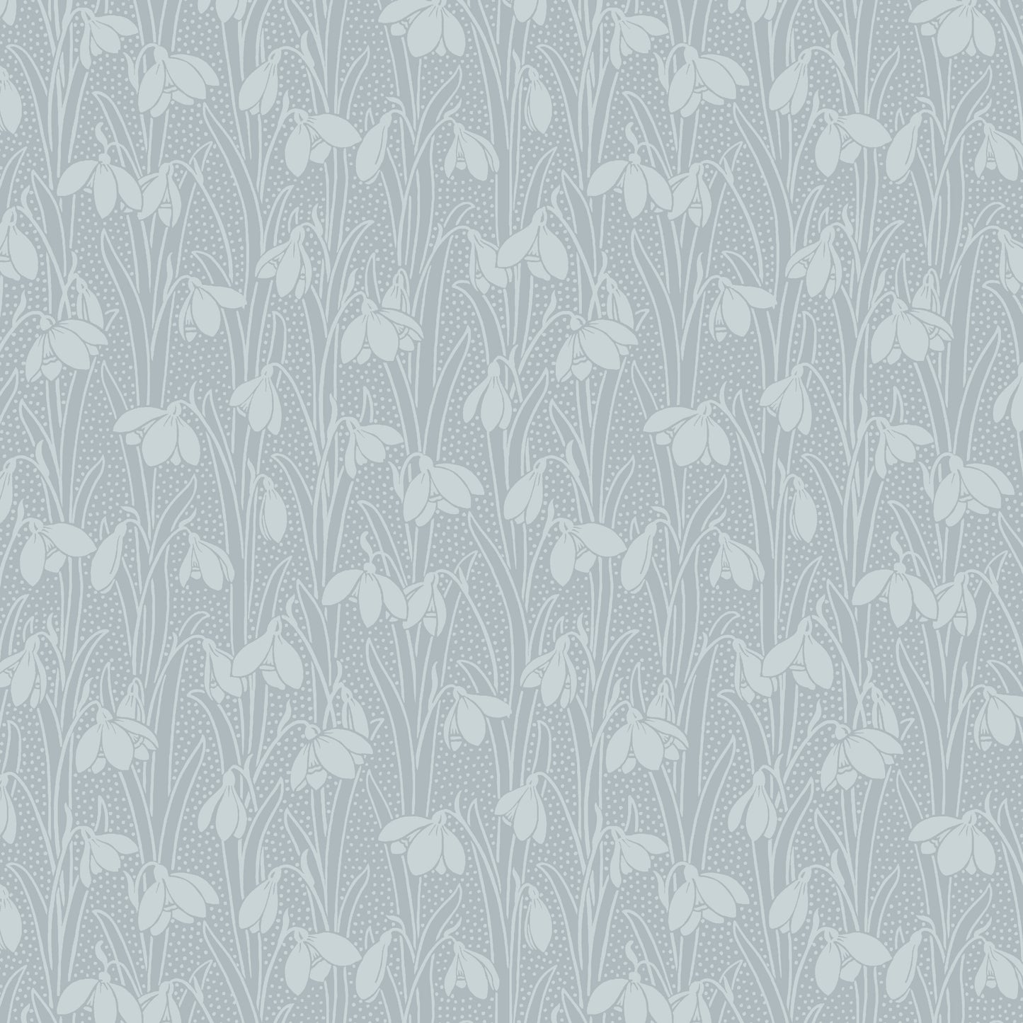 Snowdrop Spot Polar Grey Liberty