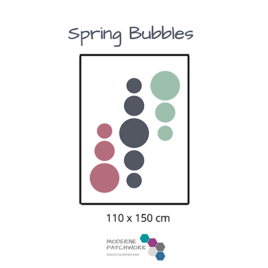 Spring Bubbles mønster (download pdf)