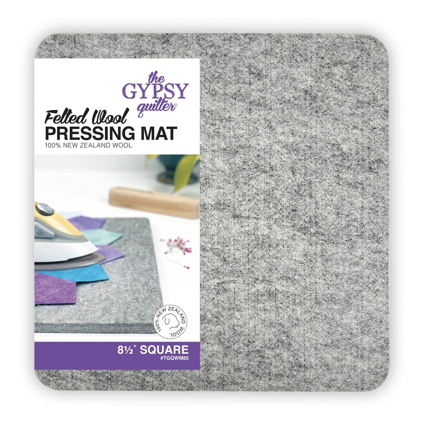 Wool pressing mat