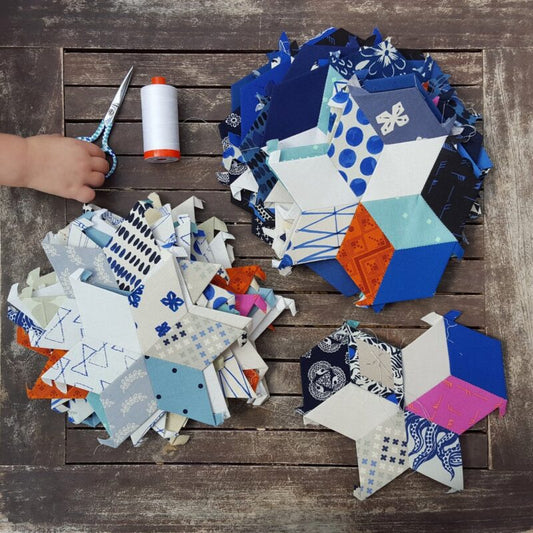 6 point star diamond 1" EPP